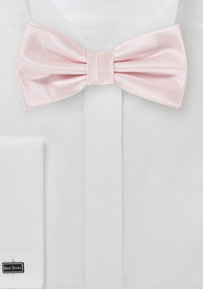 Herrenfliege uni strukturiert blush Herrenfliege uni strukturiert blush