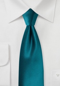 Cravatta strutturata uni blu verde