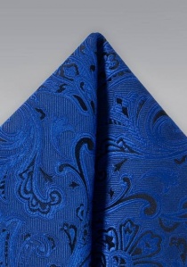 Sciarpa Cavalier Motivo vivace Paisley Ultra Blu