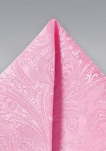 Panno ornamentale giocoso paisley rosé