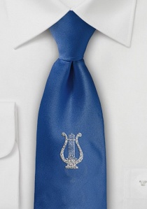 Cravatta Lyra blu