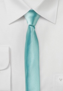 Cravatta extra stretta da uomo, menta
