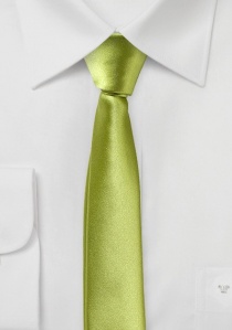 Cravatta Extra Slim Uomo Verde Foresta
