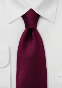 Cravatta con struttura a righe bordeaux