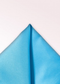 Foulard decorativo blu ciano