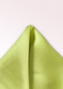 Panno ornamentale di seta unicolore verde chiaro