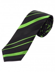 Linee di cravatte verde nero profondo