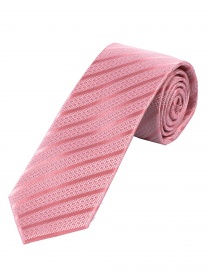 Cravatta business a righe di superficie rosé
