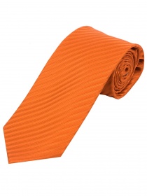 Cravatta a righe di superficie arancione