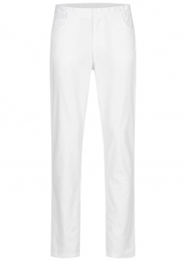 Pantaloni bianchi da uomo in stile jeans (5