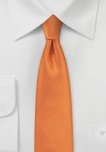 Struttura a cravatta stretta arancione