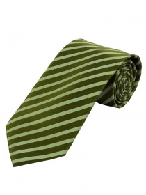 Cravatta business a righe colorate verde hunter