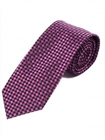 Cravatta elegante con superficie a rete nero