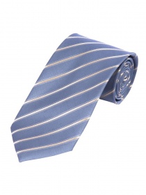 Cravatta da uomo a strisce sottili Pigeon Blu