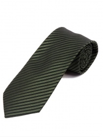 Cravatta a righe sottili notte nero verde oliva