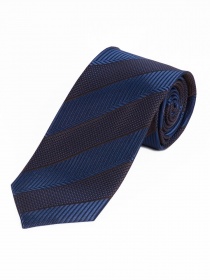 Cravatta da uomo blu scuro Structure Design