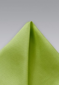 Fazzoletto da taschino verde seta
