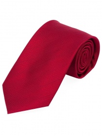 Cravatta uomo linea liscia struttura media rossa