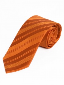 Krawatte monochrom Streifen-Oberfläche orange