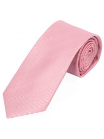 Cravatta linea liscia superficie rosé