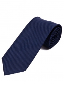 Cravatta a righe tinta unita superficie blu notte