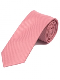 Cravatta da uomo a righe lisce struttura rosa