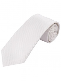 Cravatta struttura monocromatica a righe bianco