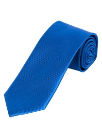 Cravatta business stretta a righe tinta unita