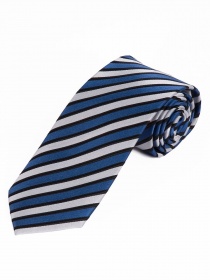 Cravatta con motivo a righe in stile Royal Blue