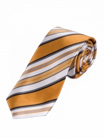 Cravatta stretta da lavoro Elegante design a righe