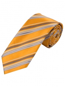 Cravatta Optimum con motivo a righe Arancione
