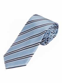 Cravatta extra lunga dal design a righe raffinato