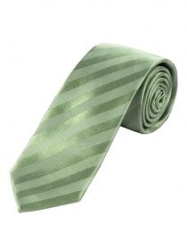 XXL Cravatta a righe tinta unita struttura verde