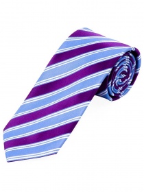 Cravatta business Design dinamico a righe Blu