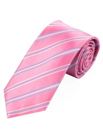 Cravatta lunga alla moda con disegno a righe Rose