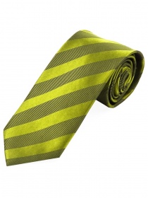 Cravatta lunga Business Plain Line Struttura Verde