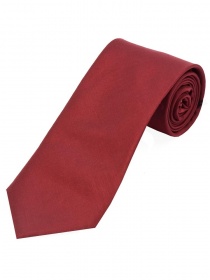 Cravatta lunga in raso di seta a tinta unita