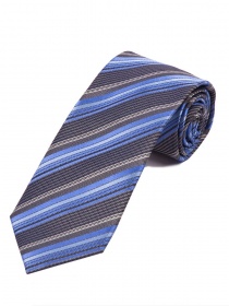 Cravatta extra lunga Dynamic Stripe Design Tortora