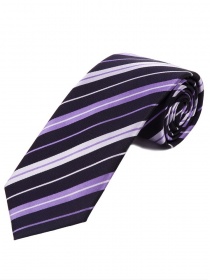 Perfetta cravatta business XXL con disegno a righe