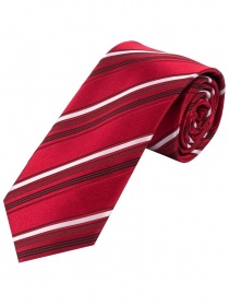 Optimum XXL Cravatta da uomo con disegno a righe