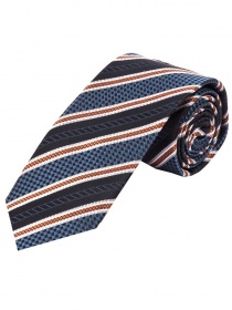 XXL Cravatta con struttura e linee blu pallido