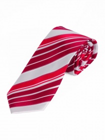 Cravatta Sevenfold Uomo Design a righe Bianco