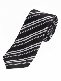 Cravatta Sevenfold con motivo a strisce Tè Nero