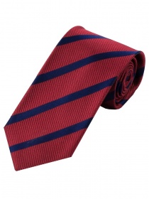 Cravatta Sevenfold Business Design a righe Rosso