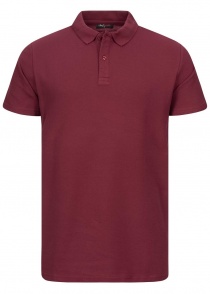 Herren Polohemd "Classic-Style" in bordeaux