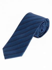 Cravatta Sevenfold a tinta unita blu navy