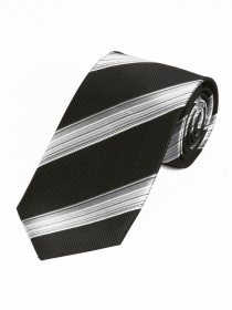 Cravatta extra larga con elegante disegno a righe