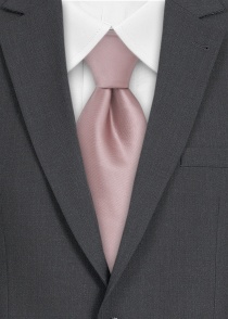 Elegante cravatta in nobile rosé