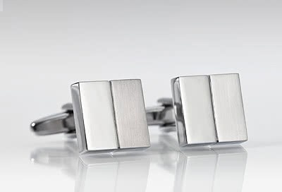Manschetten-Knöpfe Kästen geteilt Manschetten-Knöpfe Kästen geteilt