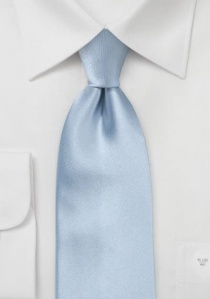 Cravatta clip blu ghiaccio